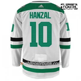Barn Ishockey Dallas Stars Tröja MARTIN HANZAL 10 Adidas Vit Authentic